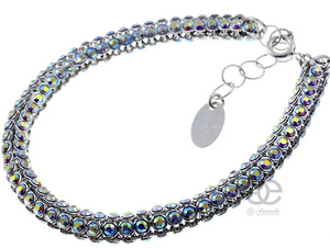 Kryształy Piękna Unikatowa Bransoletka Aurora Crystallized