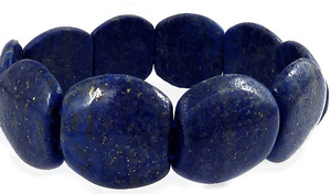 Lapis Lazuli Elegancka Bransoleta Certyfikat