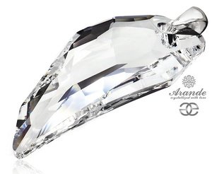 Kryształy Duży Wisiorek Crystal Pegasus Srebro