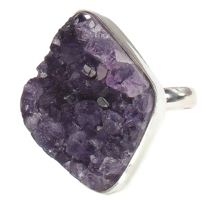 AMETHYST BEAUTIFUL RING STERLING SILVER SIZE 11-21 (1) (1) (1)