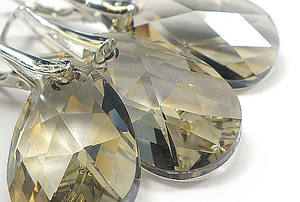 Kryształy duży piękny komplet 11 kolorów SREBRO