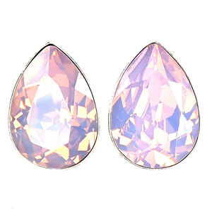 NEW CRYSTALS BEAUTIFUL EARRINGS PARADISE SHINE STERLING SILVER 925 (1) (1) (1) (1) (1)
