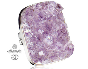 AMETHYST BEAUTIFUL RING STERLING SILVER SIZE 11-21 (1)