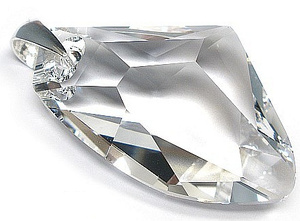 Kryształy Galactic Duży Wisiorek Crystal Srebro
