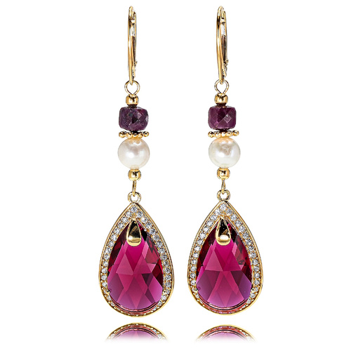 703575-kolczyki-perly-rubin-Swarovski-Encante-ruby-gold-zlote-srebro-02.jpg
