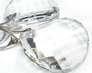 Kryształy Piękny Duży Komplet Crystal 28mm