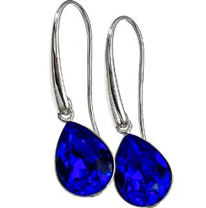 NEW CRYSTALS BEAUTIFUL EARRINGS PARADISE SHINE STERLING SILVER 925 (1) (1)