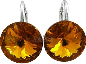 TOPAZ PARIS EARRINGS CRYSTALS CRYSTALS SILVER
