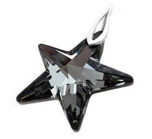 New Kryształy Wisiorek Łańcuszek Night Star Promocja