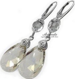 LONG EARRINGS CRYSTALS CRYSTALS STERLING SILVER
