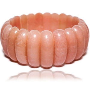 Opal Różowy Przepiękna Bransoletka Naturalna Certyfikat