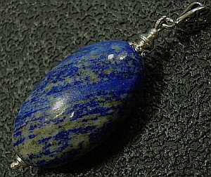 Duży Lapis Lazuli Wisiorek Srebro
