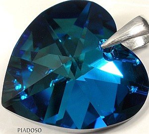 Kryształy Wisiorek Duży Kryształ 28Mm Bermuda