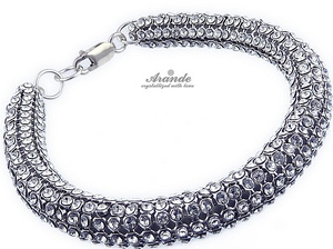 Nowe Kryształy Bransoletka Crystallized Unikat!