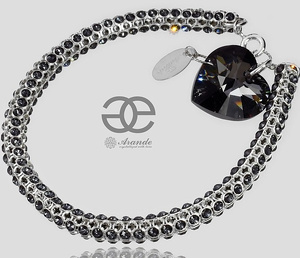 Nowe Kryształy Bransoletka Night Crystallized