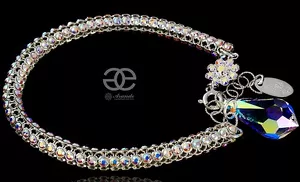 Kryształy Piękna Bransoletka Aurora Crystallized