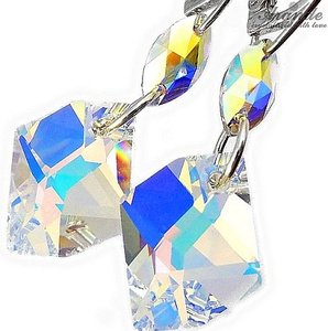 Promocja Kryształy Eleganckie Kolczyki Aurora