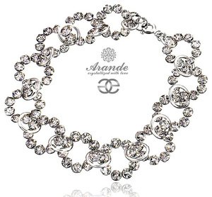 CRYSTALS BEAUTIFUL BRACELET *RIO CRYSTAL* STERLING SILVER