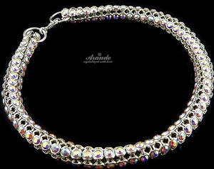 Nowe Kryształy Bransoletka Aurora Crystallized