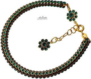 Kryształy Bransoletka Emerald Feel Crystallized