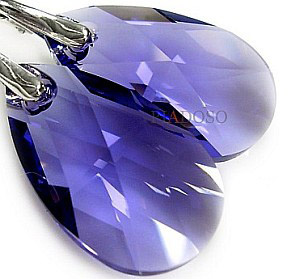 Super Cena Kryształy Kolczyki Certyfikat Tanzanite