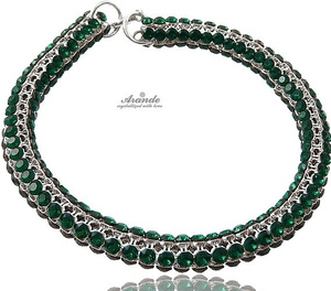 Kryształy Nowa Bransoletka Emerald Crystallized