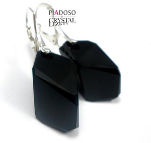 SWAROVSKI piękne eleganckie kolczyki SREBRO 22JT