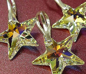 Promocja Kryształy Piękny Komplet Aurora Star
