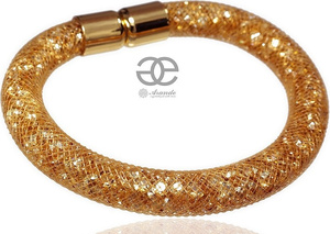 Kryształy STARLIGHT BRANSOLETKA GOLDEN