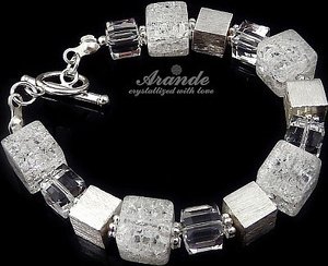 Nowe Kryształy Piękna Bransoletka Crystal Rock