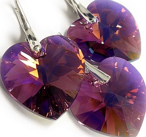 Kryształy komplet AMETHYST SHIMMER CERTYFIKAT