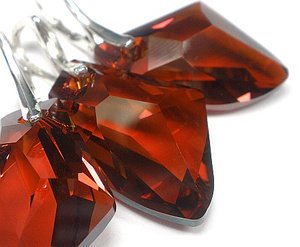 OKAZJA SWAROVSKI komplet GALACTIC RED CERTYFIKAT