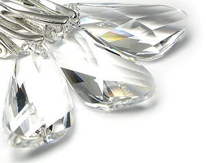 Komplet Kryształy Crystal Wings CERTYFIKAT SREBRO