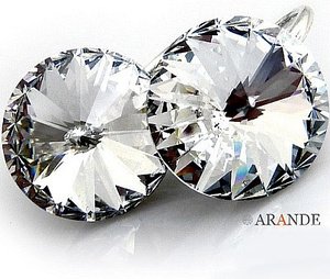 Nowe! Kryształy Piękny Komplet Crystal Paris