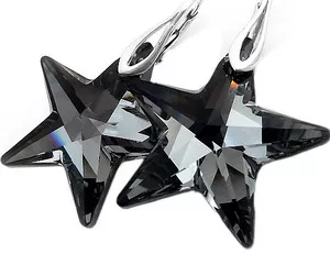New Kryształy Kolczyki Night Star Promocja