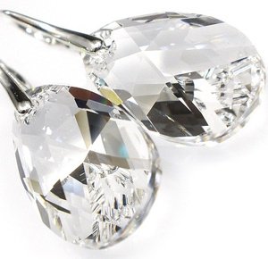 OKAZJA! SWAROVSKI duży komplet SREBRO